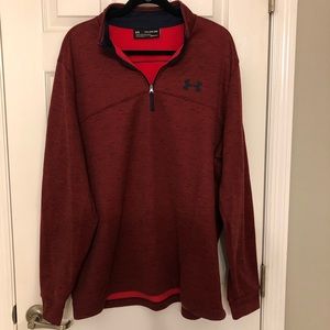 Under Armour fleece 3/4 zip. Men’s Xxl